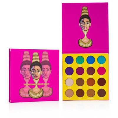 Cleopatra 16 Color Eyeshadow Purple