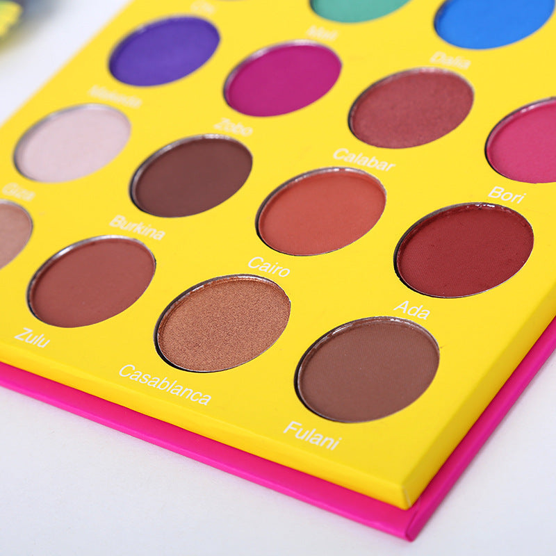 Cleopatra 16 Color Eyeshadow Purple
